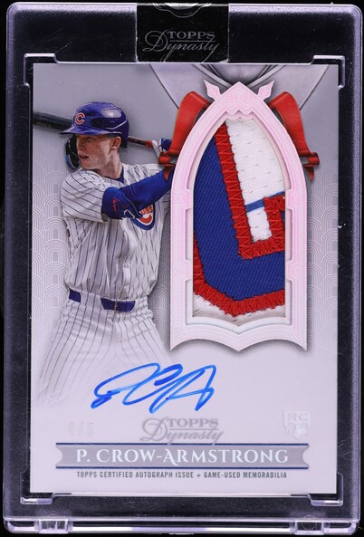 その他 Pete Crow-Armstrong 2024 Topps Cosmic Pete Crow-Armstrong 2024 Topps Chrome Cosmic #CCA-PC Autographs