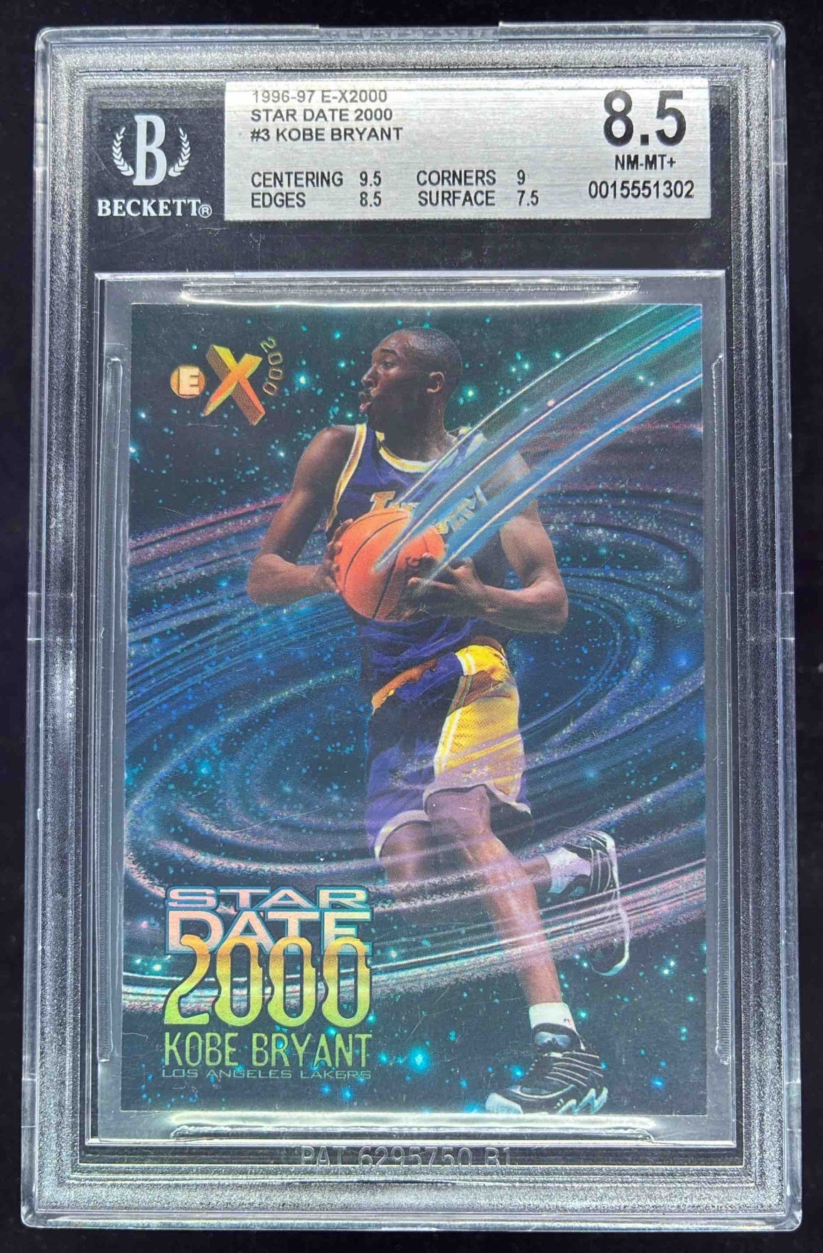 1997 Skybox Z-Force Total Impact Kobe Bryant #1 PSA 9 MINT on