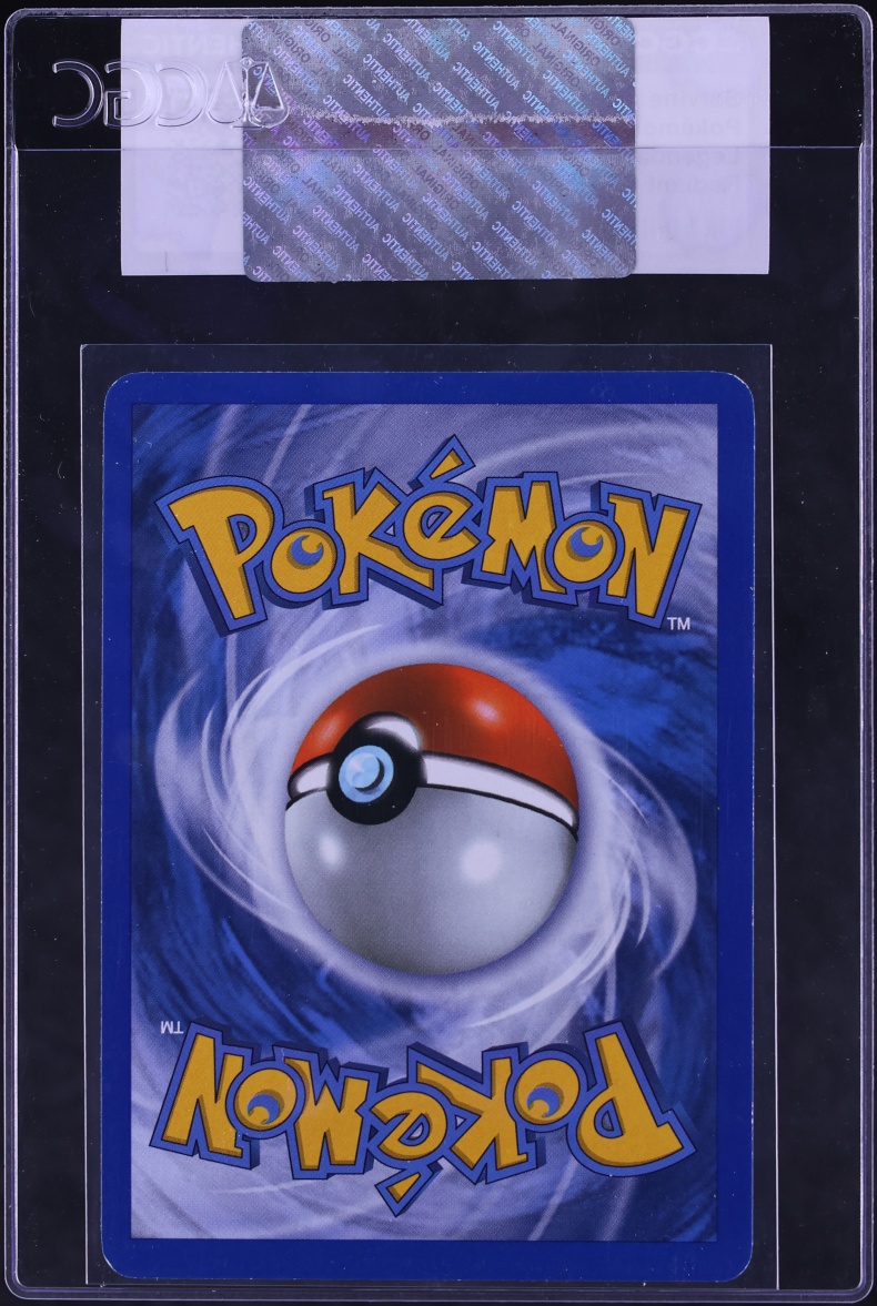 2013 Pokemon Black & White Legendary Treasures Radiant Collection Holo Servine #RC2 CGC AUTH