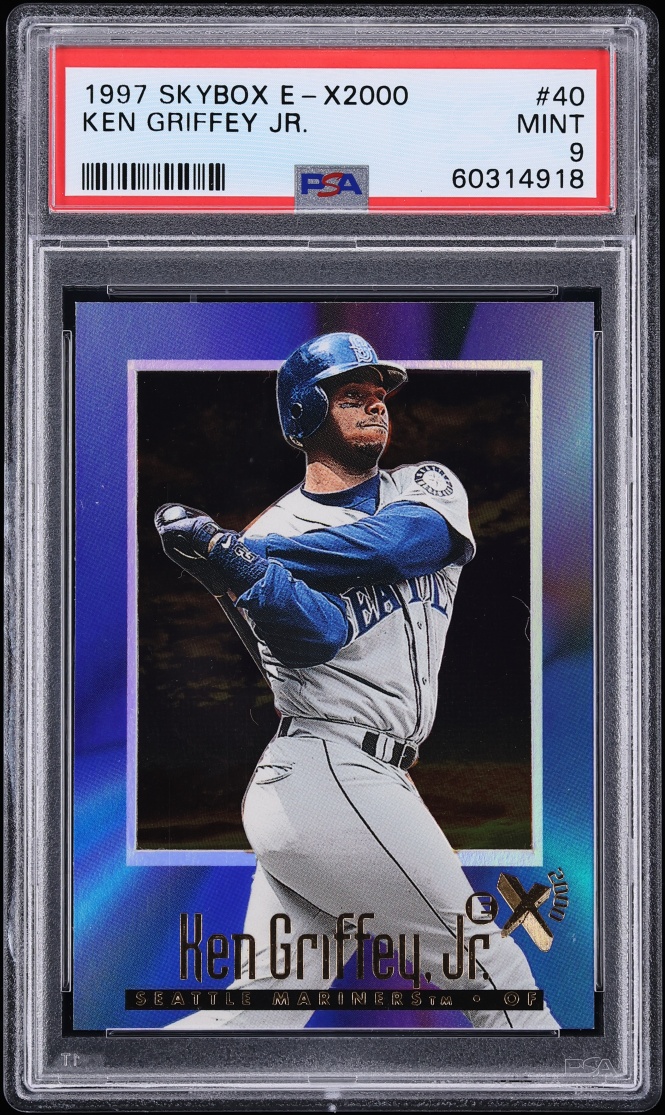 1997 Skybox E-X2000 Ken Griffey Jr. #40 PSA 9 MINT