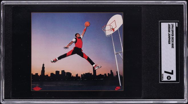1994 Upper Deck Nike Jumpman Michael Jordan SGC 7 NRMT