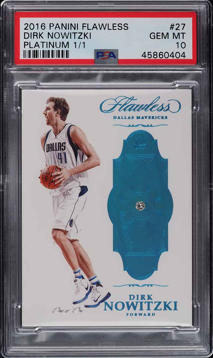 2016 Panini Limited Platinum Spotlight Dirk Nowitzki 1/1 #88