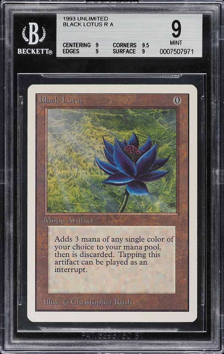 ancestralページ！ 1993 Magic The Gathering MTG Unlimited Ancestral Recall BGS