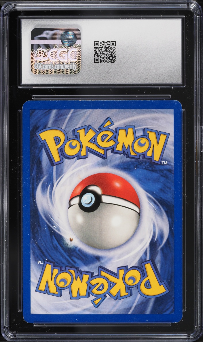 2000 Pokemon Gym Challenge Fighting Symbol Error Holo Blaine's Charizard #2 CGC 5 EX