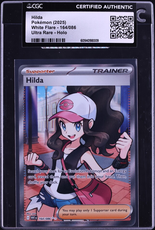 2025 Pokemon Japanese SV White Flare SAR Hilda #173 CGC 10