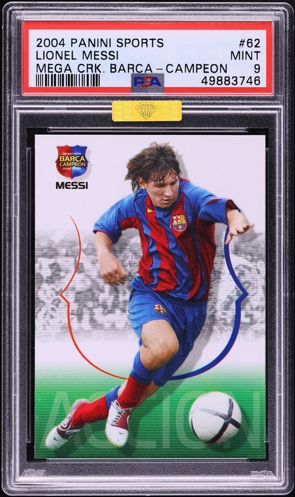 リオネルメッシ　ルーキーカード 2004 Panini Mega Cracks リオネルメッシ ルーキーカード 2004 Panini Mega Cracks 2004