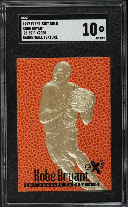 1997 Hoops Frequent Flyer Club Kobe Bryant #FF9 BGS 9.5 GEM