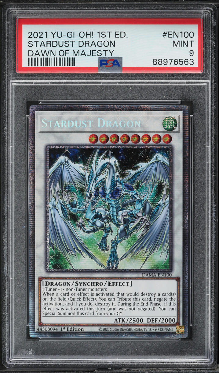 Yu-Gi-Oh! Stardust Trail - DAMA-EN003 Common - 1st Edition Trading Card From Dawn Of Majesty Set