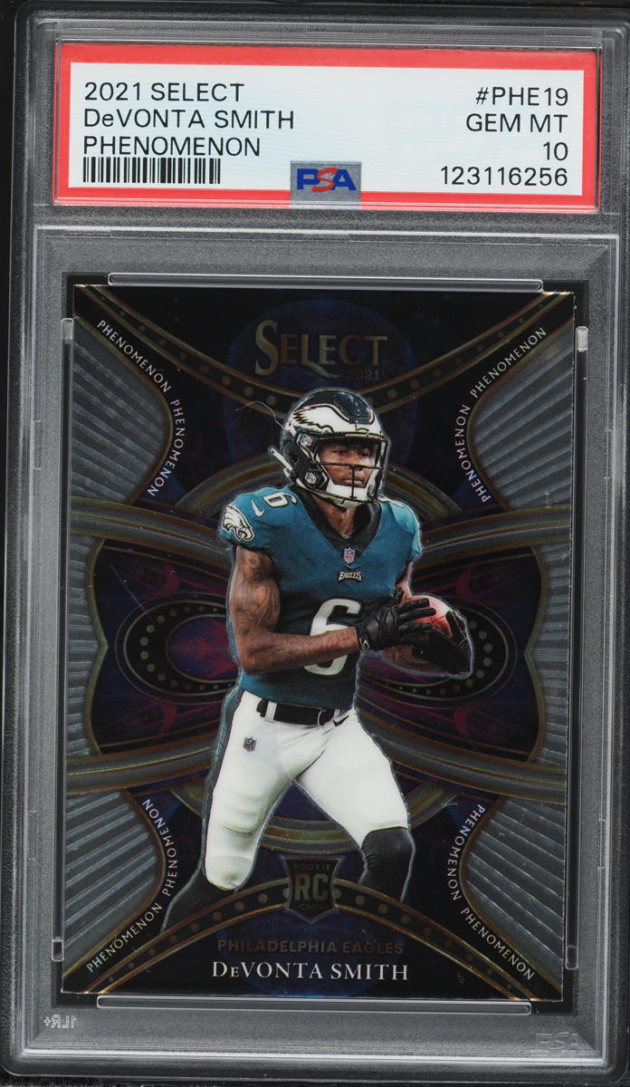 2021 Select Phenomenon DeVonta Smith ROOKIE #PHE-19 PSA 10 GEM MINT