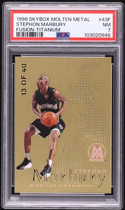 1998 Metal Universe Precious Metal Gems PMG Darrien Gordon /50