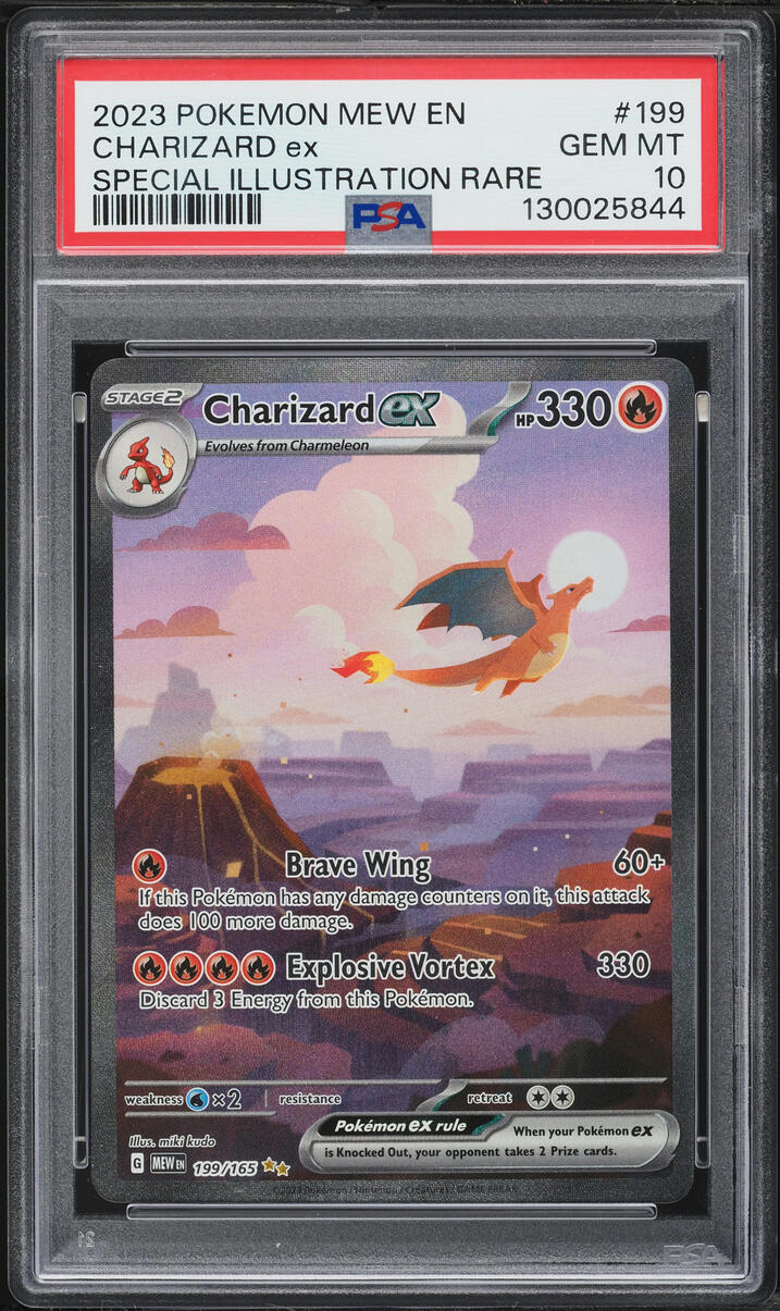 2023 Pokemon Scarlet & Violet 151 SIR Charizard EX #199 PSA 10 GEM MINT
