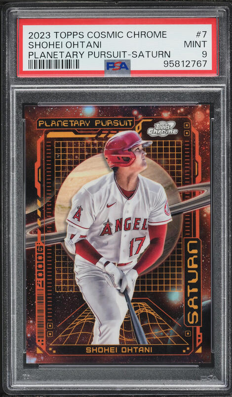 2023 Topps Cosmic Chrome Planetary Pursuit Sun Shohei Ohtani #PPS