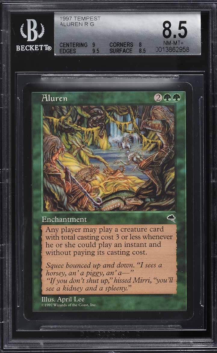 1997 Magic The Gathering MTG Weatherlight Null Rod R A BGS 9 MINT