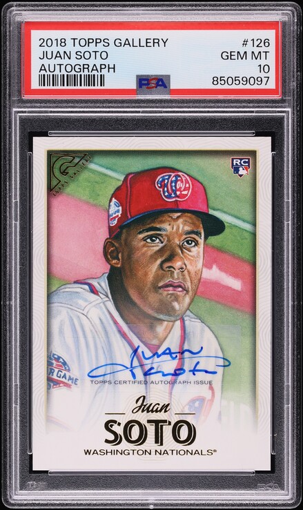 その他 2018 Bowman's B Perfomer Juan Soto PSA10 2018 Bowman's Best Refractor Juan Soto ROOKIE #29 PSA 10 GEM MINT