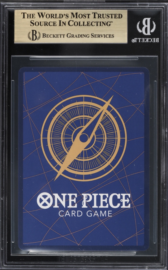 2024 One Piece Japanese Emperor New World Manga Alt Art Marshall D. Teach #OP09 BGS 10 PRISTINE