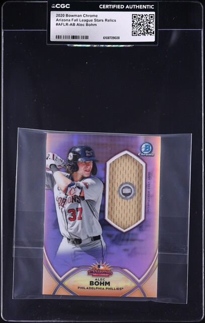 2018 Bowman's Best Power Producers Refractors #PPAB Alec Bohm on