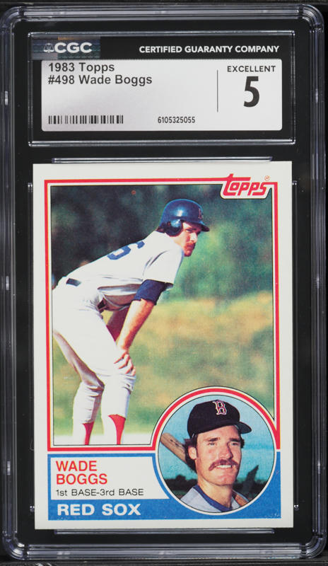 1983 Topps Wade Boggs #498 PSA 10 GEM MINT on Fanatics Collect
