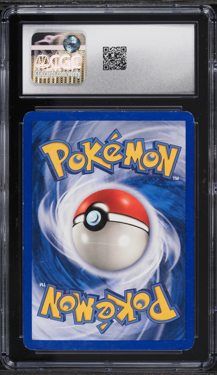 2002 Pokemon Legendary Collection Reverse Holo Rhyhorn #90 CGC 5.5 EX+