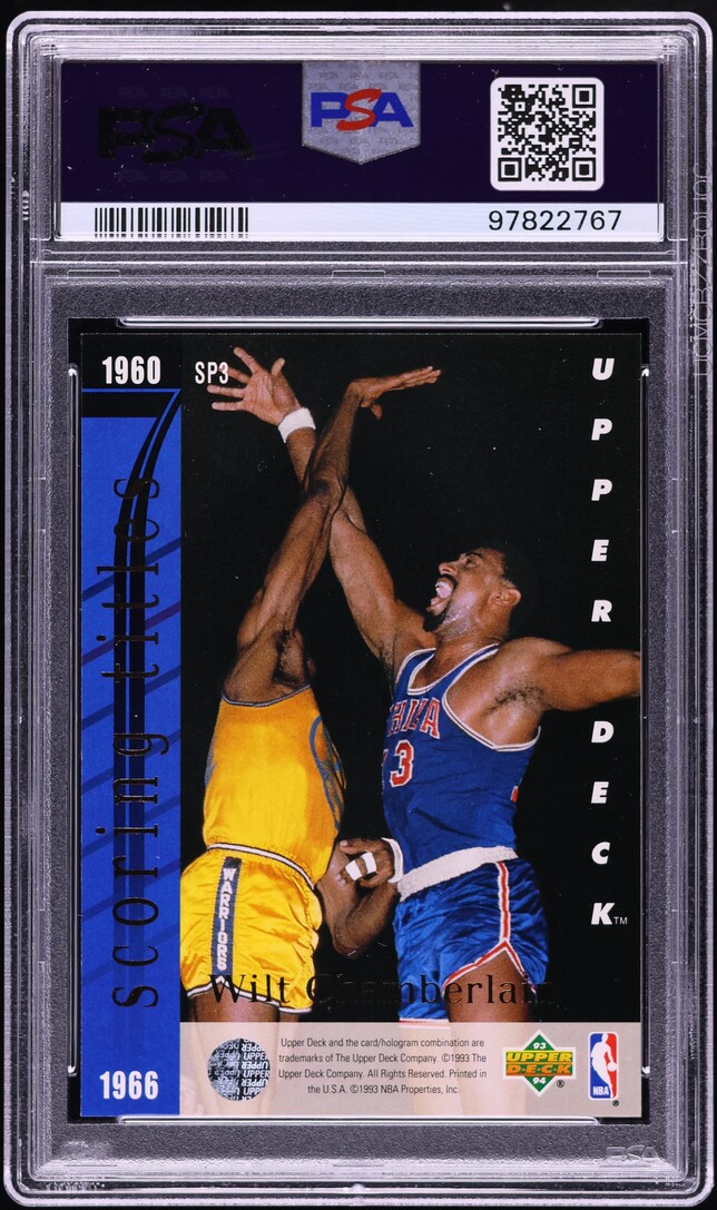 1993 Upper Deck Seven Straight Michael Jordan Wilt