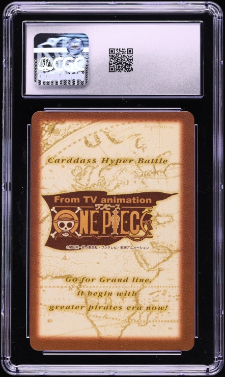 2001 One Piece Japanese Carddass Hyper Battle Grand Line Compilation 3 Foil Zoro #C492 CGC 9