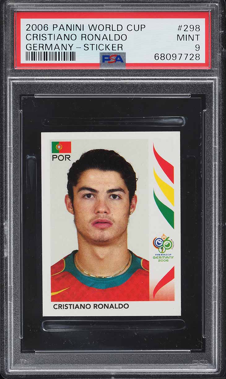 2006 WORLD CUP #169 クリスティアーノ・ロナウド PSA8 2006