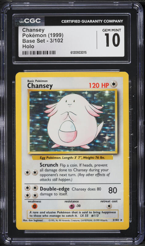 2016 Pokemon Japanese XY 20th Anniversary 1st Edition Holo Chansey