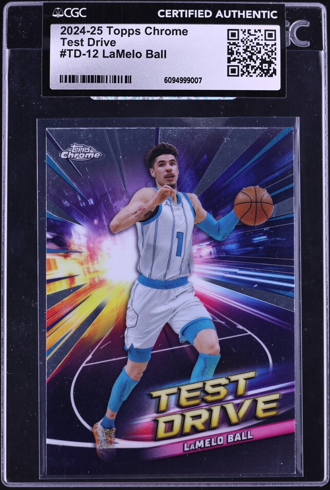 2025 Panini Prizm Purple Albert Pujols /149 #97 CGC AUTH on