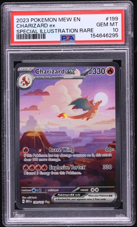 2023 Pokemon Scarlet & Violet 151 SIR Charizard ex #199 PSA 10 GEM MINT