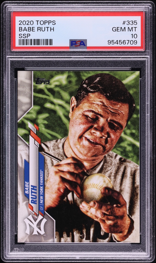 2020 Topps Babe Ruth #335 PSA 10 GEM MINT