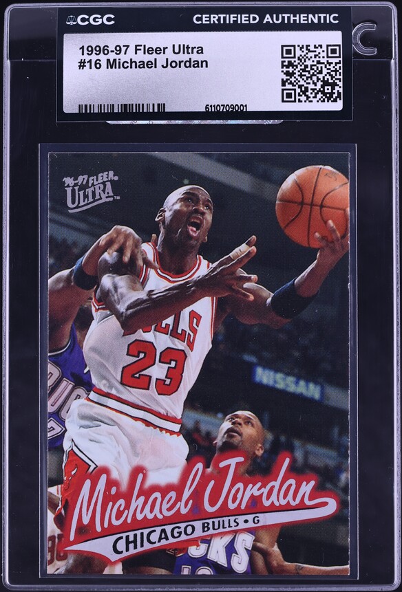 1996 Skybox E-X2000 Michael Jordan #9 PSA 10 GEM MINT on Fanatics