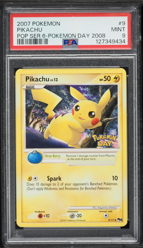 2019 Pokemon Japanese Playing Cards Old Maid Pikachu PSA 10 GEM