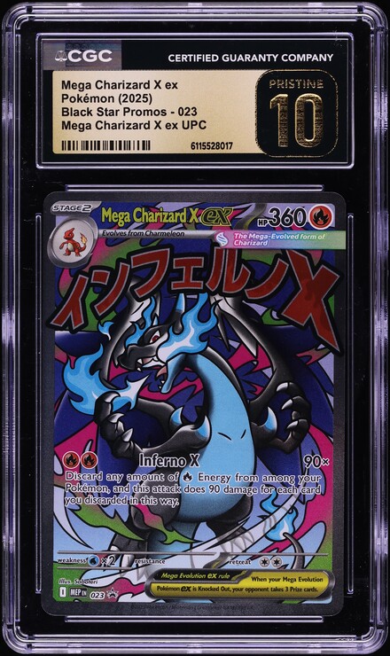 2025 Pokemon Japanese Mega Dream ex MA Mega Charizard X ex #223