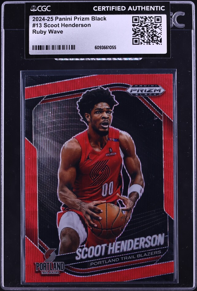 2023 Donruss Optic Purple Scoot Henderson ROOKIE #239 PSA 10 GEM
