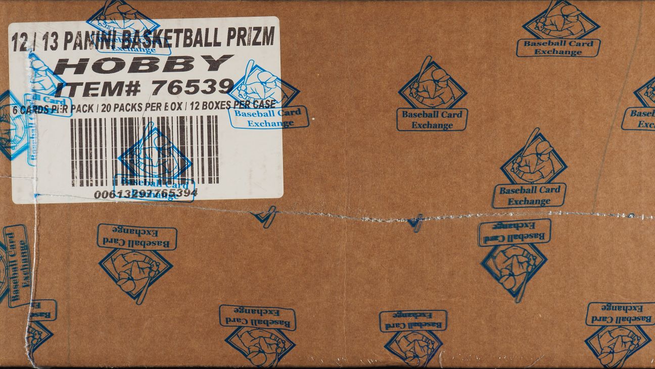 2012 Panini Prizm Basketball Hobby Case, 12ct Box, BBCE Auth