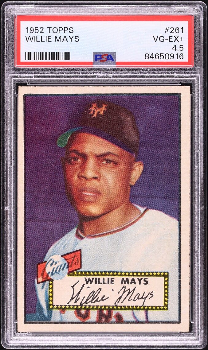 1952 Topps Willie Mays #261 PSA 4.5 VGEX+
