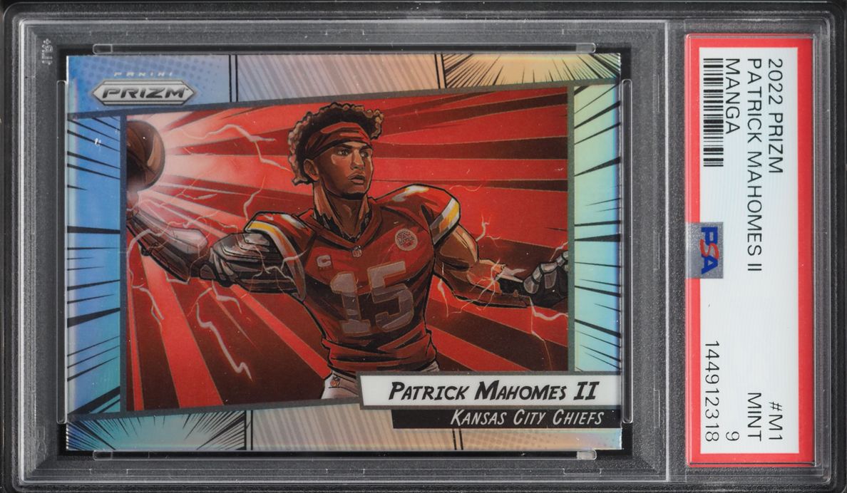 2022 Panini Prizm Manga Patrick Mahomes II #M1 PSA 9 MINT