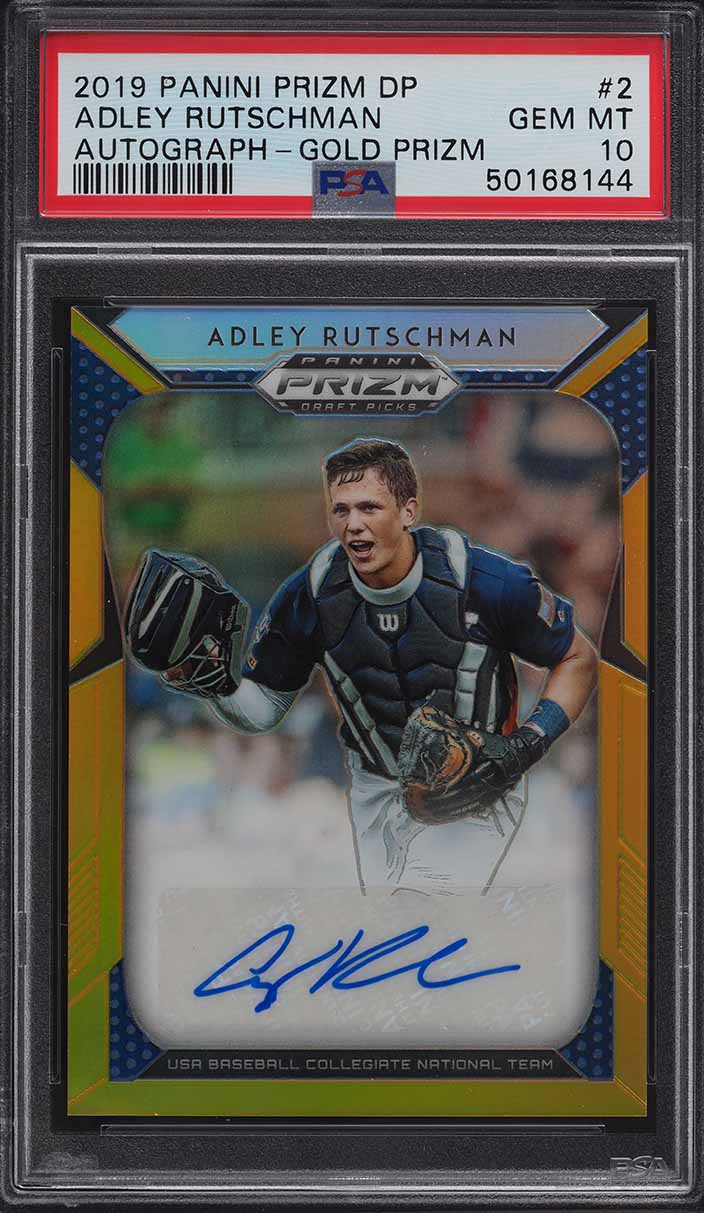 Adley Rutschman 2019 Panini 10シリ auto Adley Rutschman 2019 Panini Contenders Draft Picks Auto /10