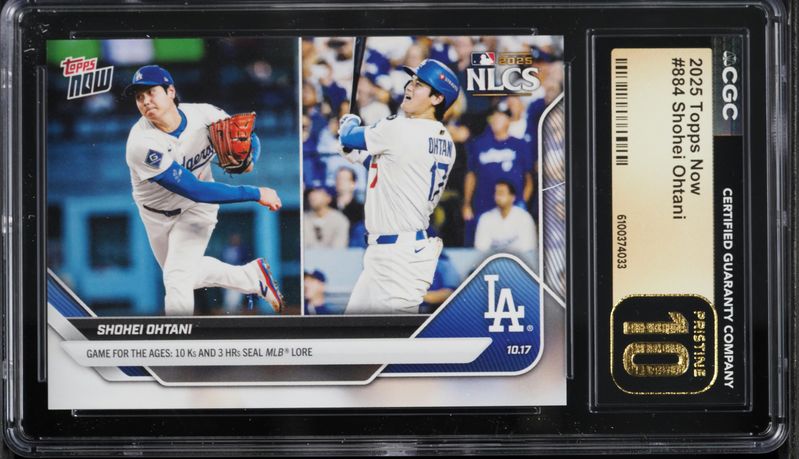 2025 Topps Heavy Lumber Shohei Ohtani #HL-6 PSA 9 MINT on Fanatics