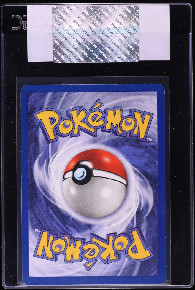 2000 Pokemon Team Rocket Dark Jolteon #38 CGC AUTH