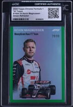 2024 Topps Chrome Formula 1 F1 Green Refractor Kevin