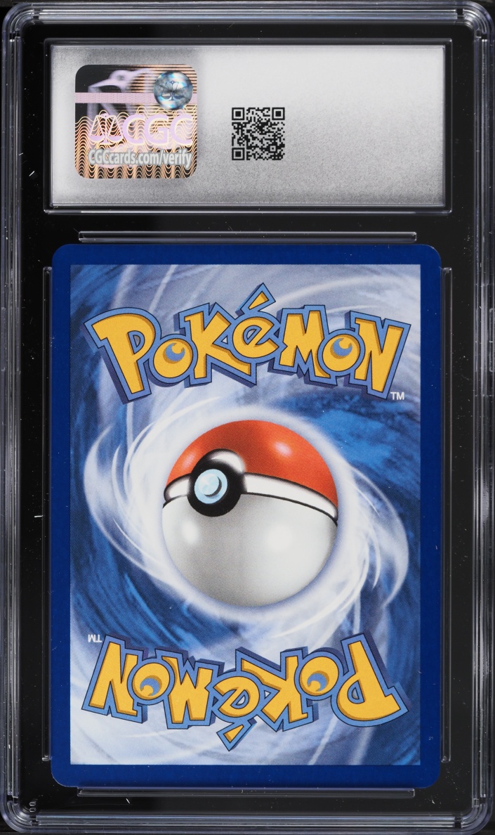 2025 Pokemon Scarlet & Violet White Flare Poke Ball Reverse Holo Ducklett #025 CGC 10 GEM MINT