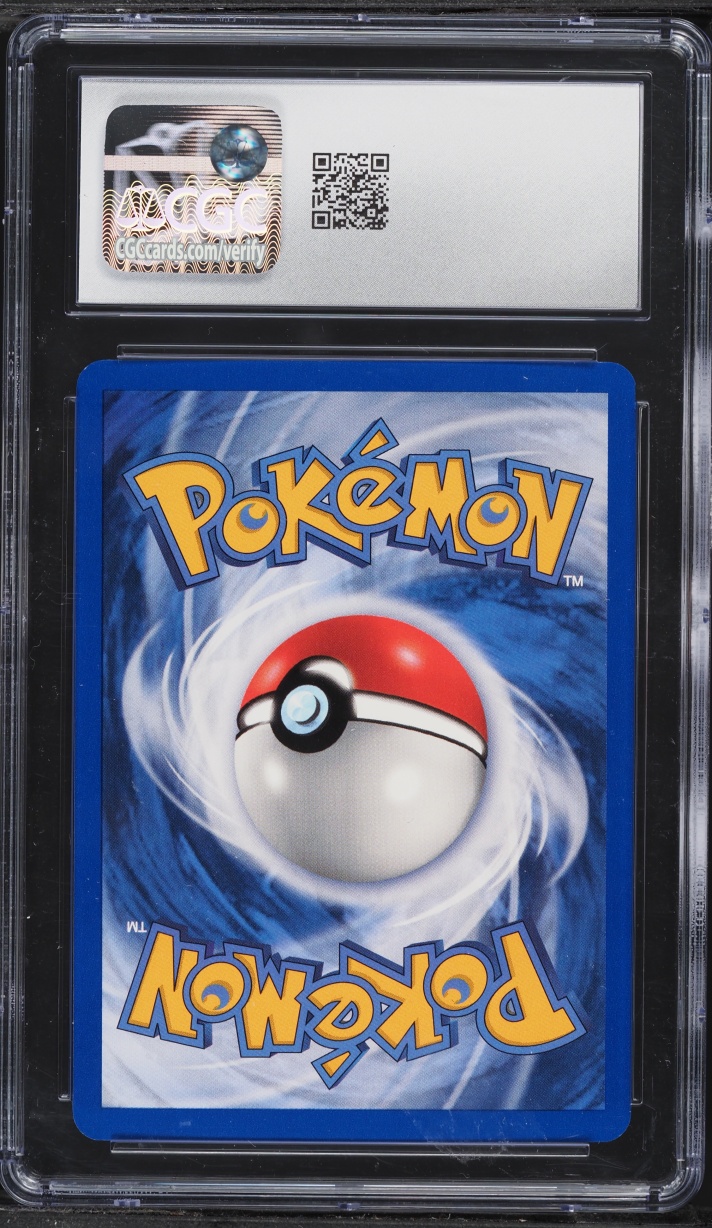 2001 Pokemon Black Star Promo Spell Of The Unown Reverse Holo Entei #34 CGC 10 GEM MINT
