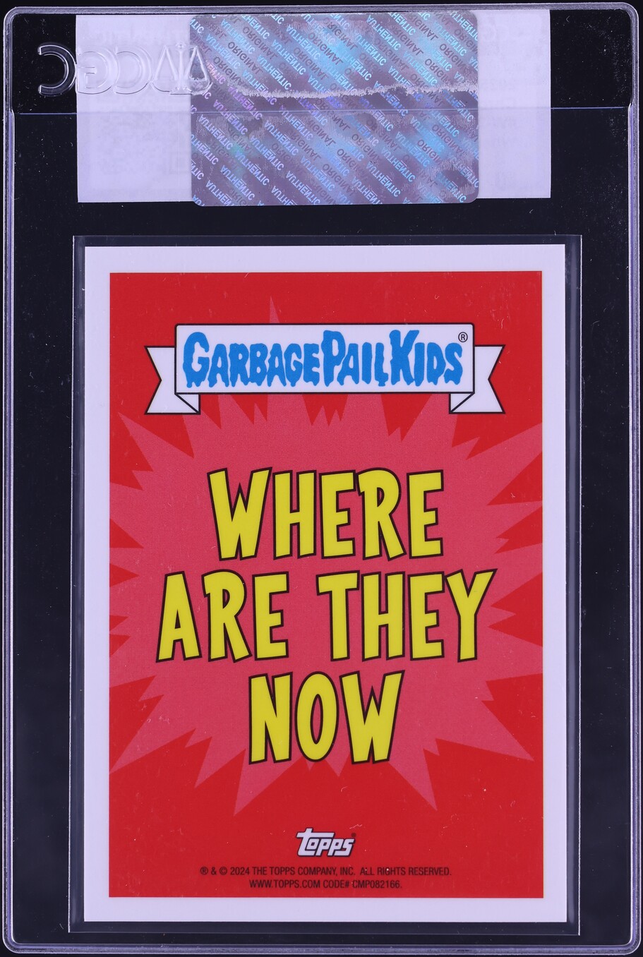 2025 Topps Chrome Garbage Pail Kids Aqua Ref Alien Alan /199 #W-283a CGC AUTH