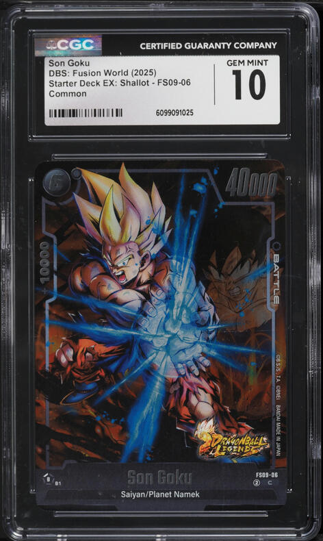 2025 Dragon Ball Super Fusion World Japanese UB Serialized Asia