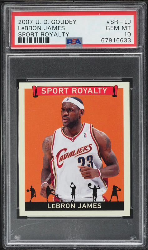 2007 Topps Chrome LeBron James #23 PSA 10 GEM MINT on Fanatics Collect