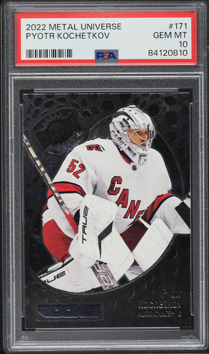 2022 Metal Universe Pyotr Kochetkov ROOKIE #171 PSA 10 GEM MINT