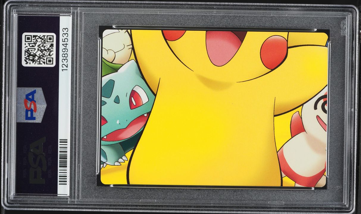 2005 Pokemon Japanese Advanced Generation Zukan Adventure Card Mudkip's Big Splash PSA 10