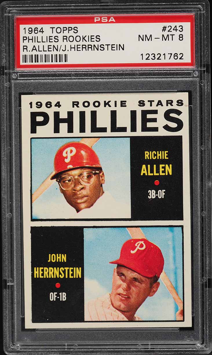 1964 Topps Dick Allen ROOKIE #243 PSA 8 NM-MT