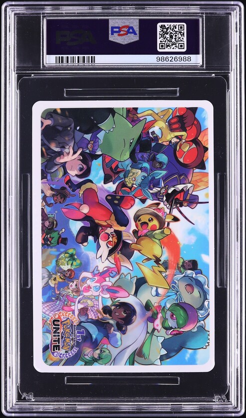 yu-na  2022 Pokemon Unite X Itzy 1st Anniversary Celebration Photocard