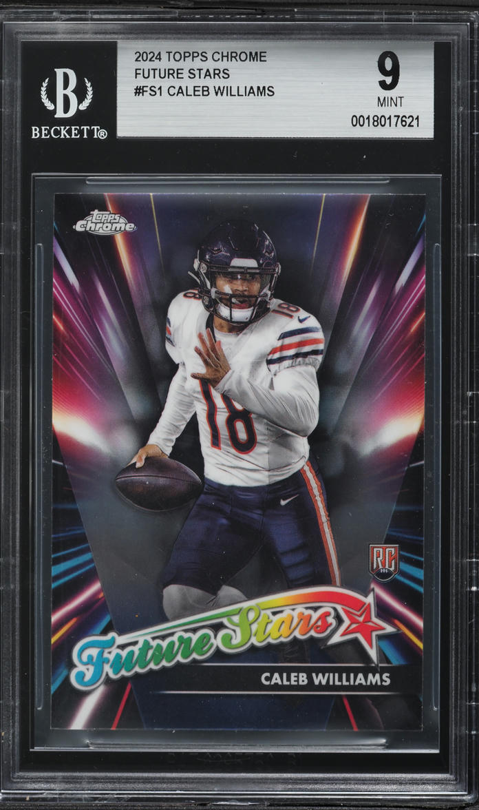 2024 Topps Chrome Future Stars Caleb Williams ROOKIE #FS1 BGS 9 MINT